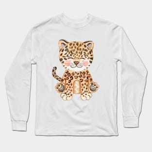 Cute leopard Long Sleeve T-Shirt